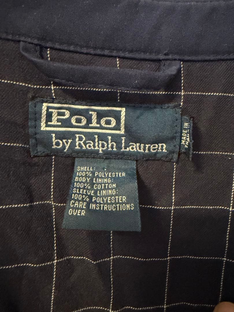 90s Polo by Ralph Lauren ハリントンジャケット L