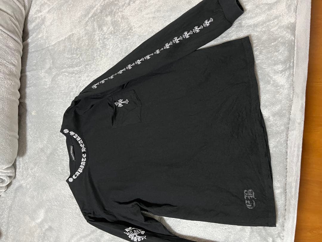 プ*ス様 クロムハーツ長袖Tシャツ 黒