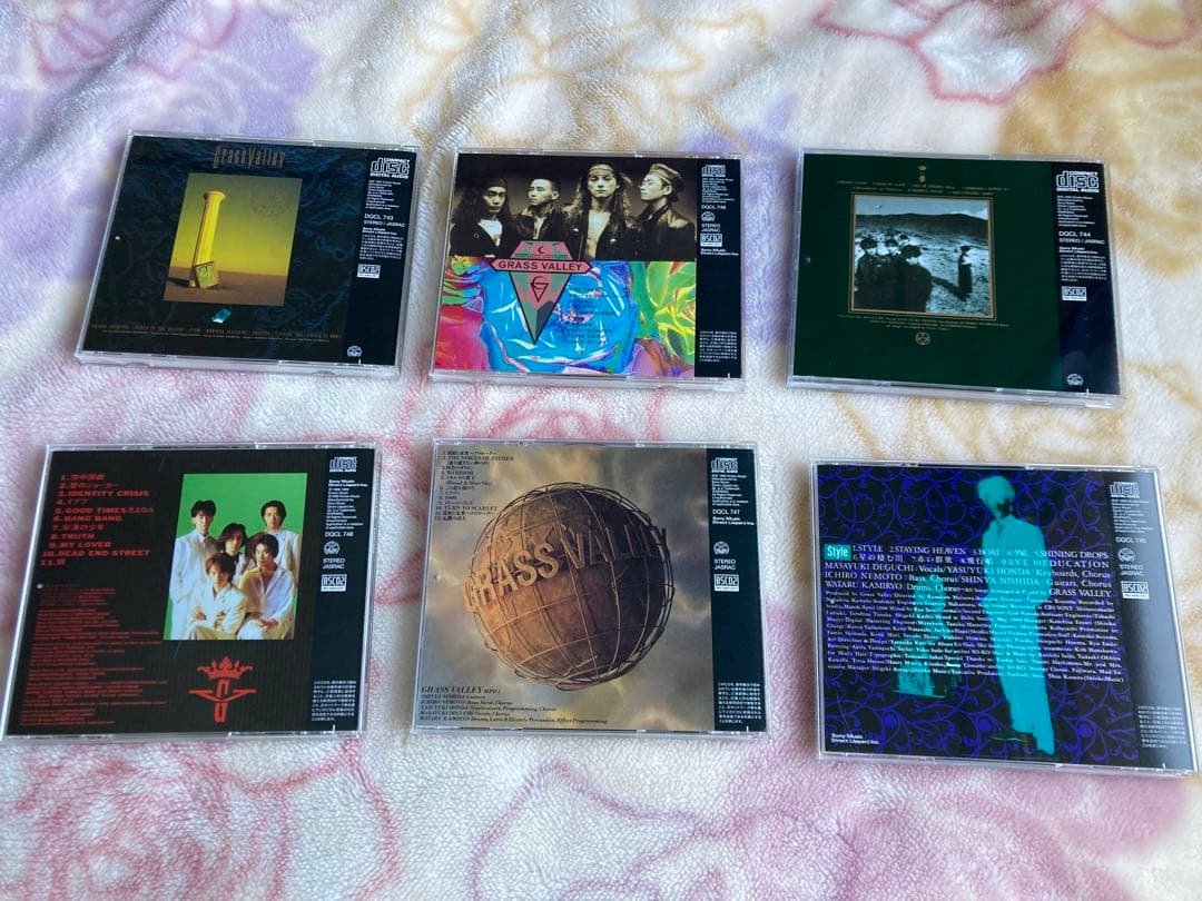2019年 リマスター盤 CD 6枚セットのみ　GRASS VALLEY