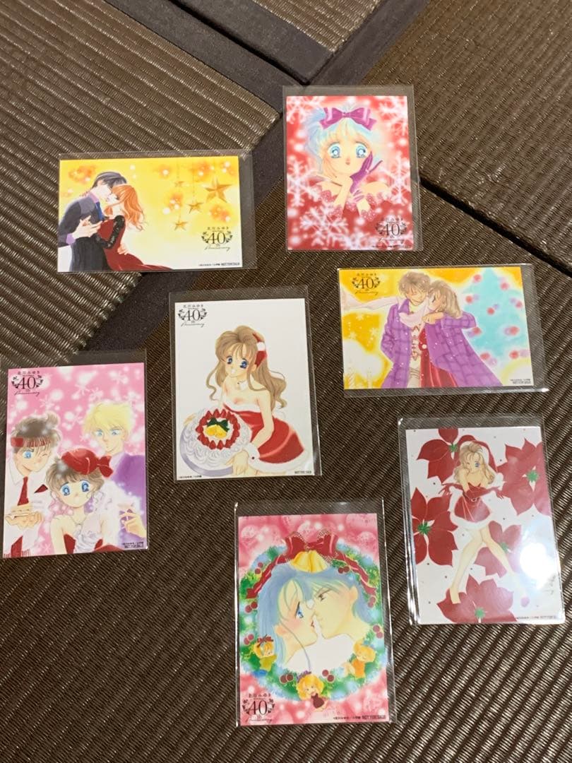 非売品　北川みゆき 40周年記念 原画展 7枚セット