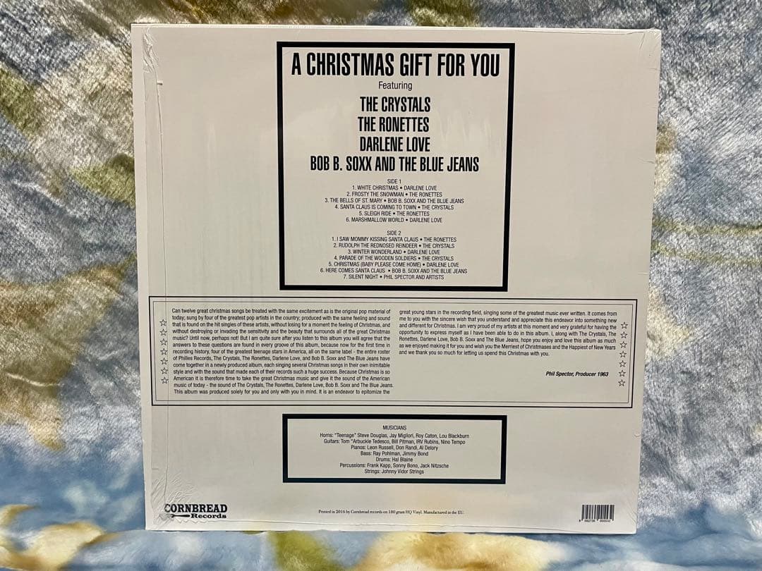 フィルスペクター/A Christmas Gift For You LP EU盤