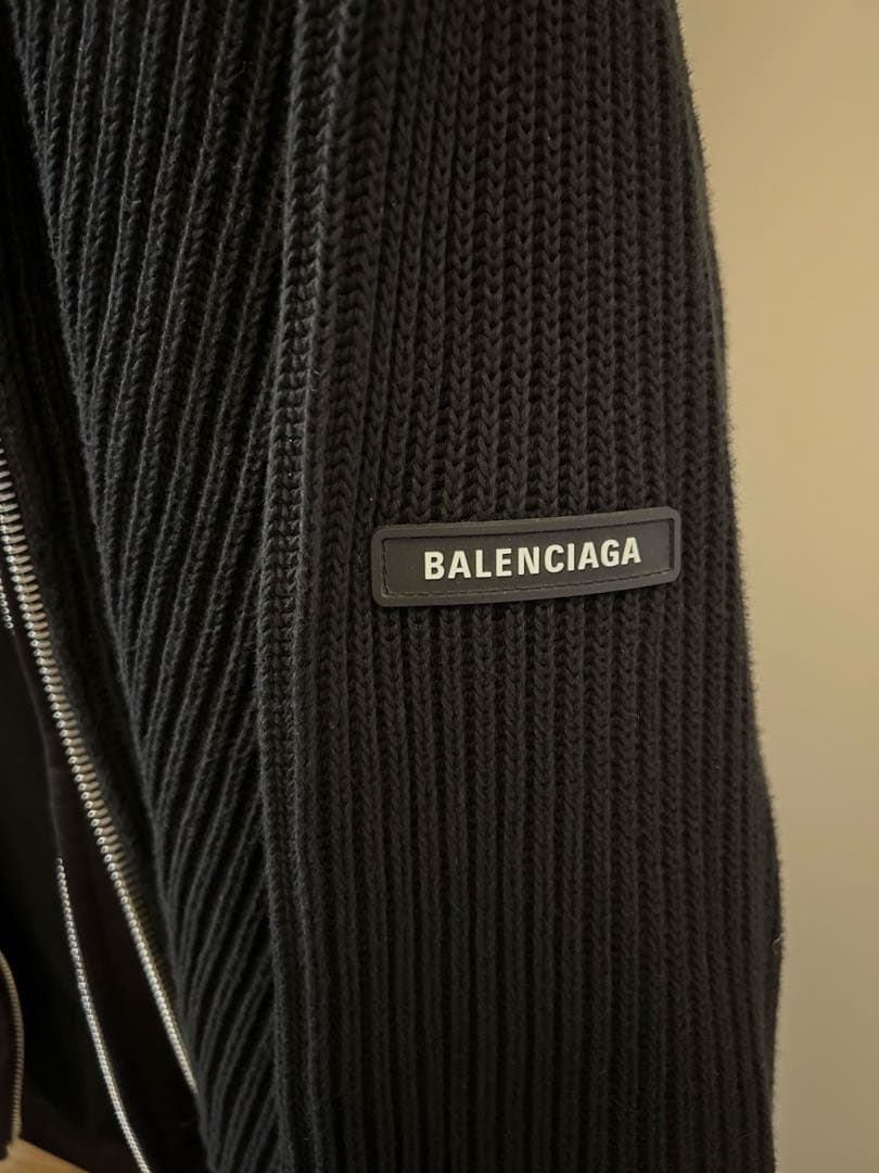 ジャケット・アウター BALENCIAGA24SS Zip Up Cardigan