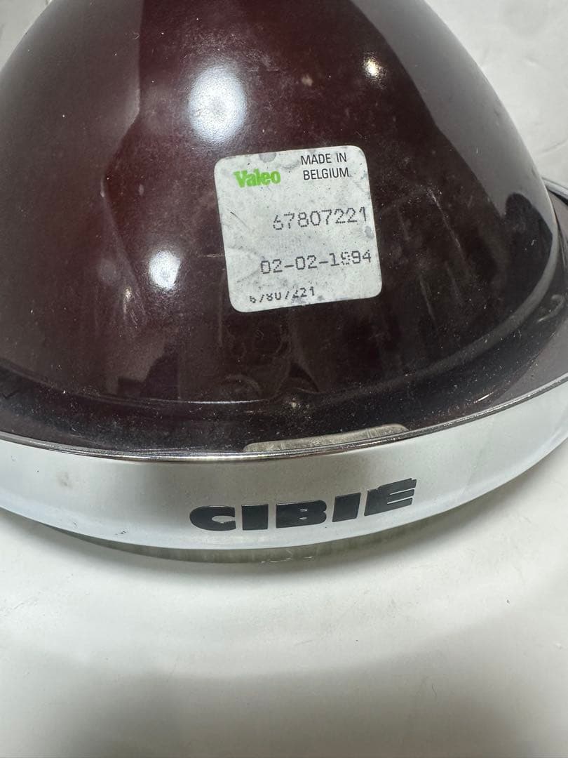 希少当時物シビエスーパーオスカー180πシビエ凹みレンズ付きヘッドライトASSY