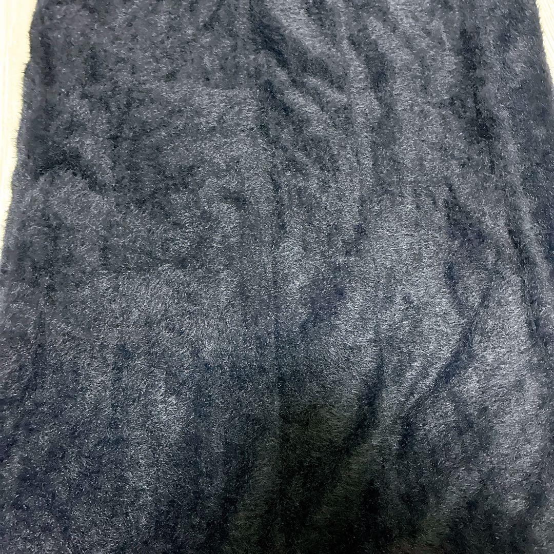 極美品 JULIUS ユリウス マフラー スヌード ブラック