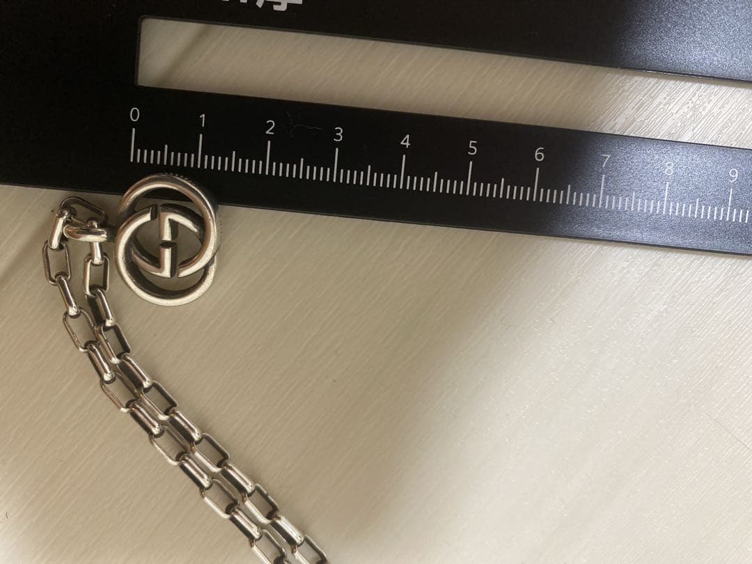 GUCCI グッチ　インターロッキングG ネックレス　シルバー　AG925