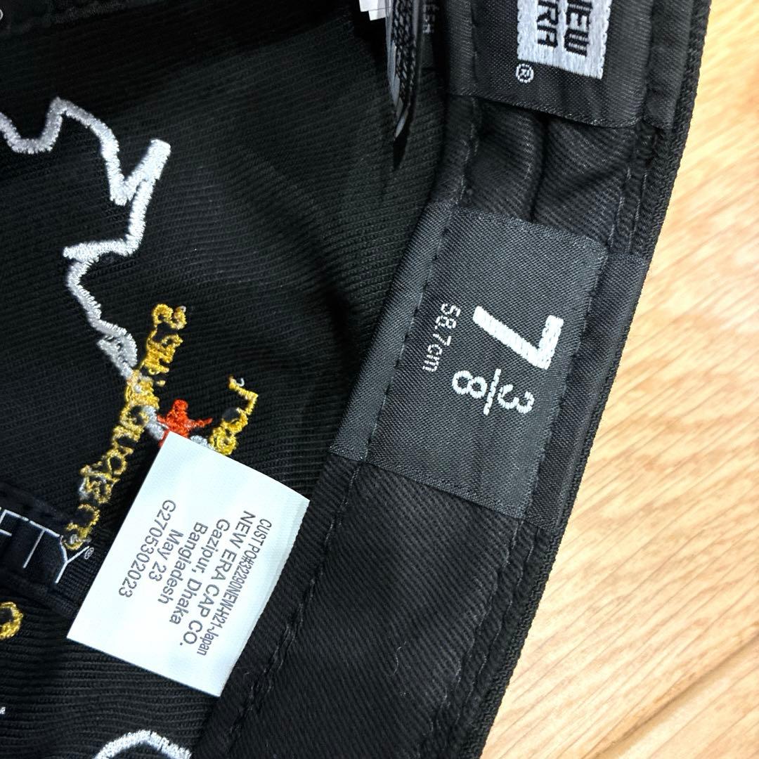 正規品　Supreme Worldwide Box Logo New Era 黒