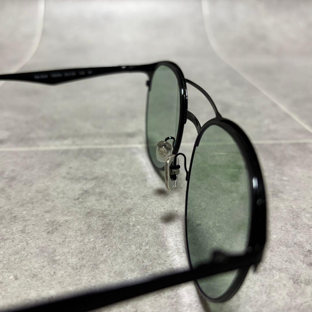Ray-Ban RB3545 偏光サングラス 186/9A ラウンドメタル