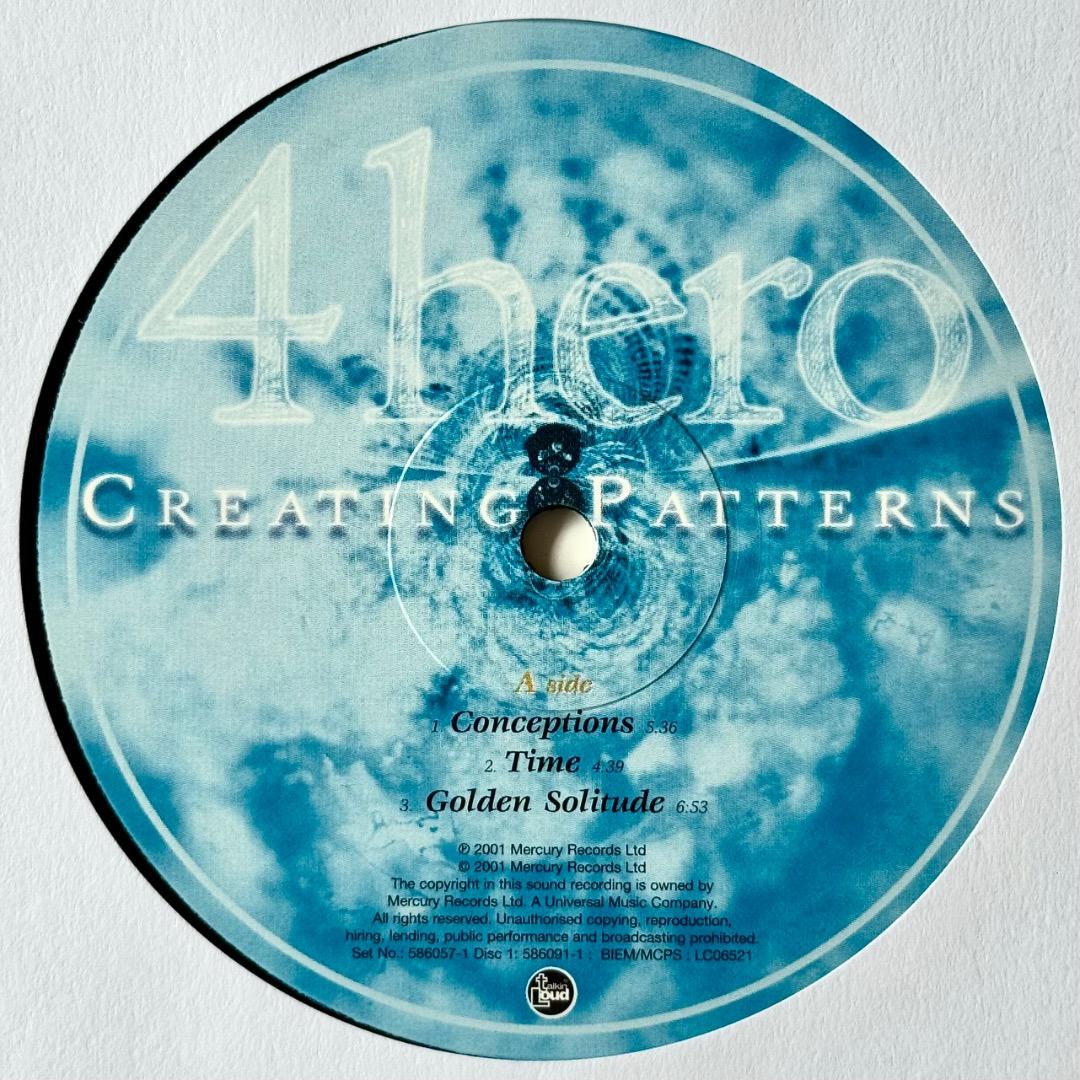 4 Hero Creating Patterns UKオリジナル盤 3枚組