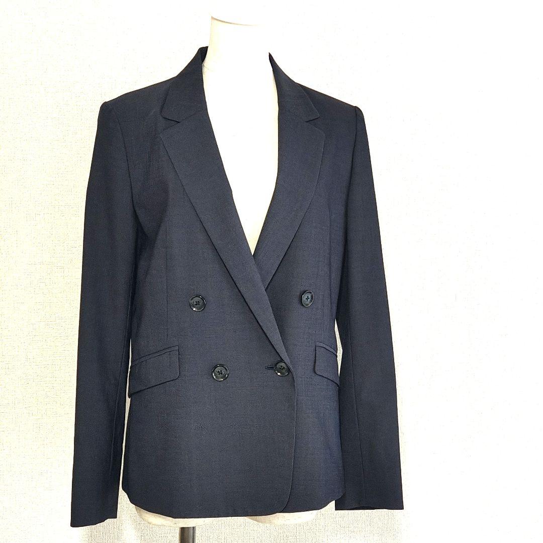 美品 GREEN LABEL RELAXING テーラード ダブル ジャケット