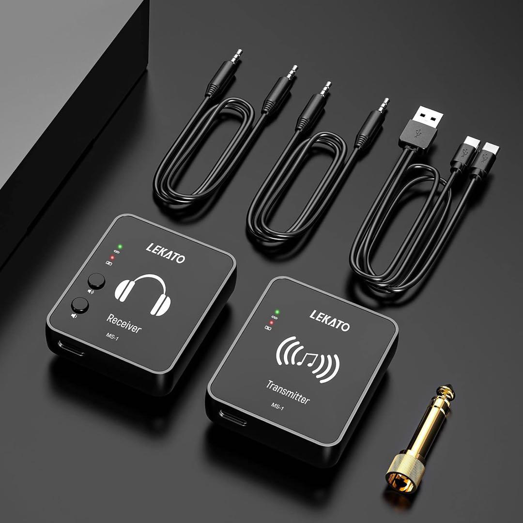 インイヤーモニター ワイヤレスシステム 送信機受信機 LEKATO MS-1
