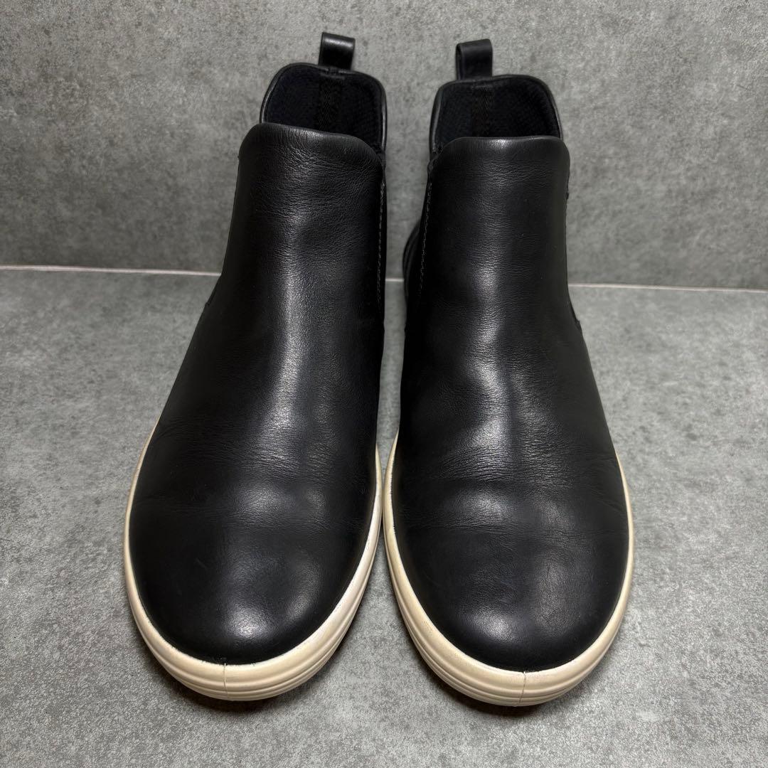 【美品】ecco サイドゴアブーツ チェルシーブーツ スニーカー 24.5