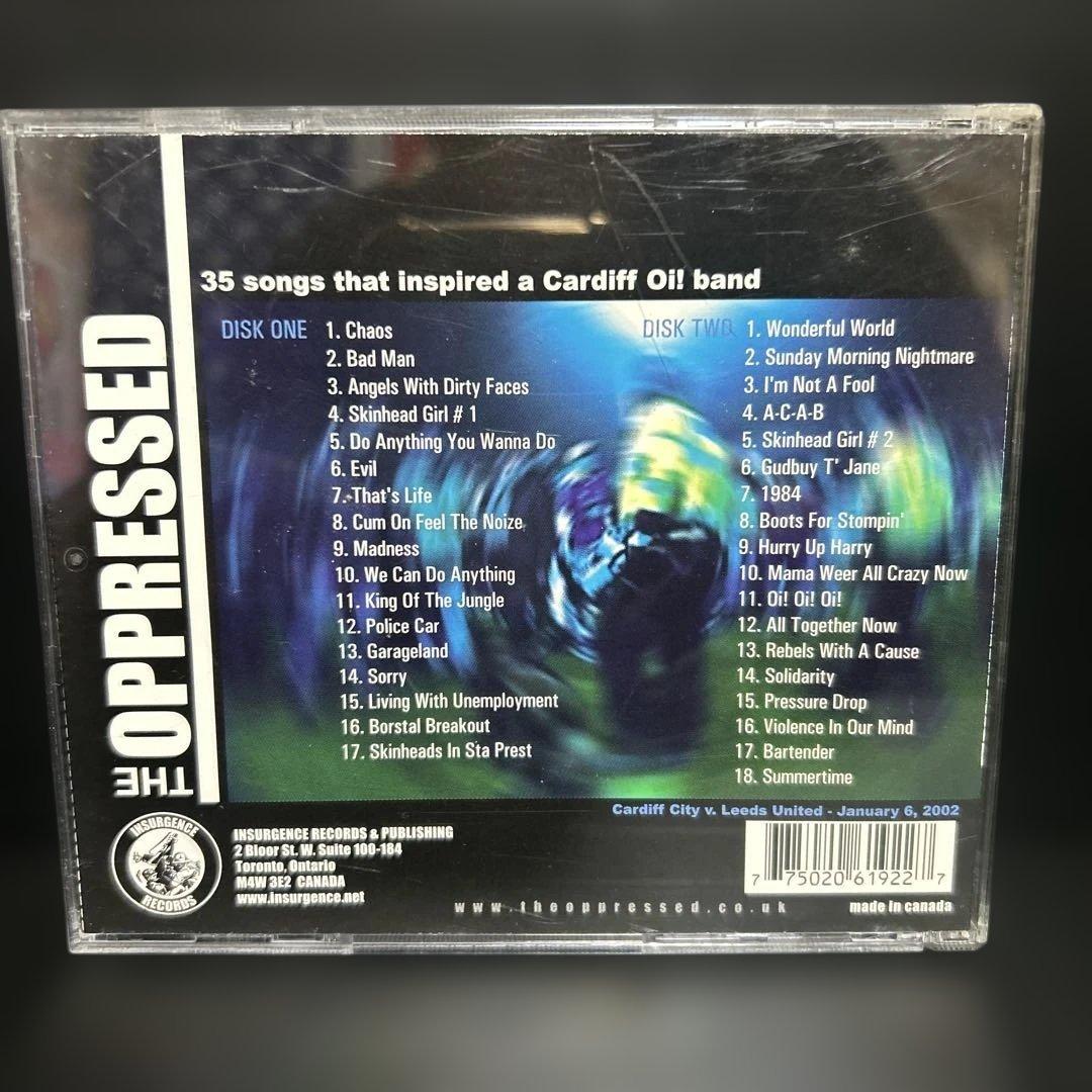 洋楽 THE OPPRESSED WON'T SAY SORRY CD