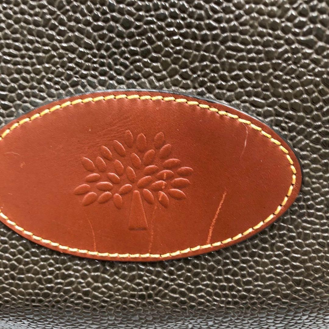 大容量◎2way◎Mulberry マルベリー ボストンバッグ 金具付 カデナ