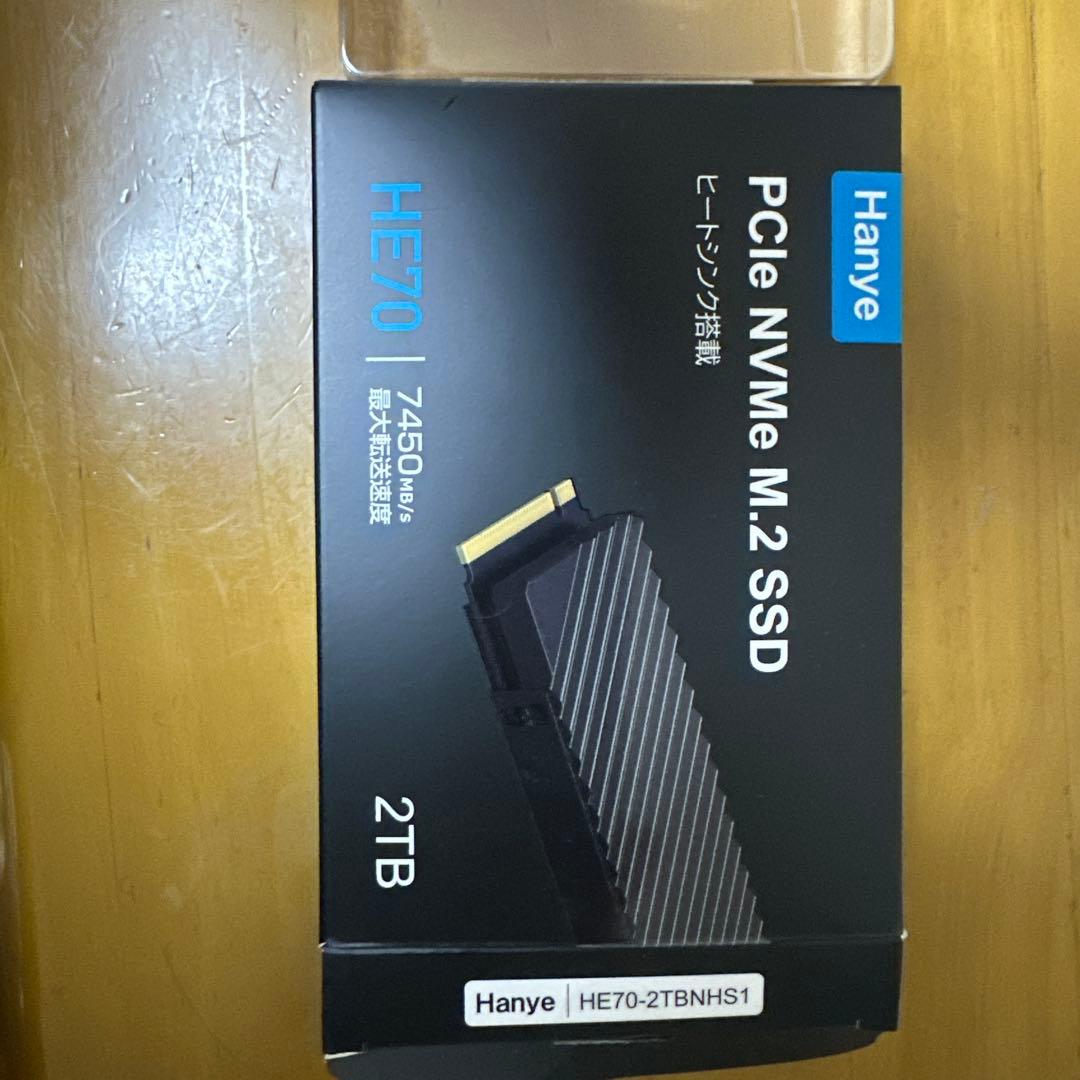 内蔵型SSD Hanye HE70-2TBNHS1 PCIe NVMe M.2 SSD