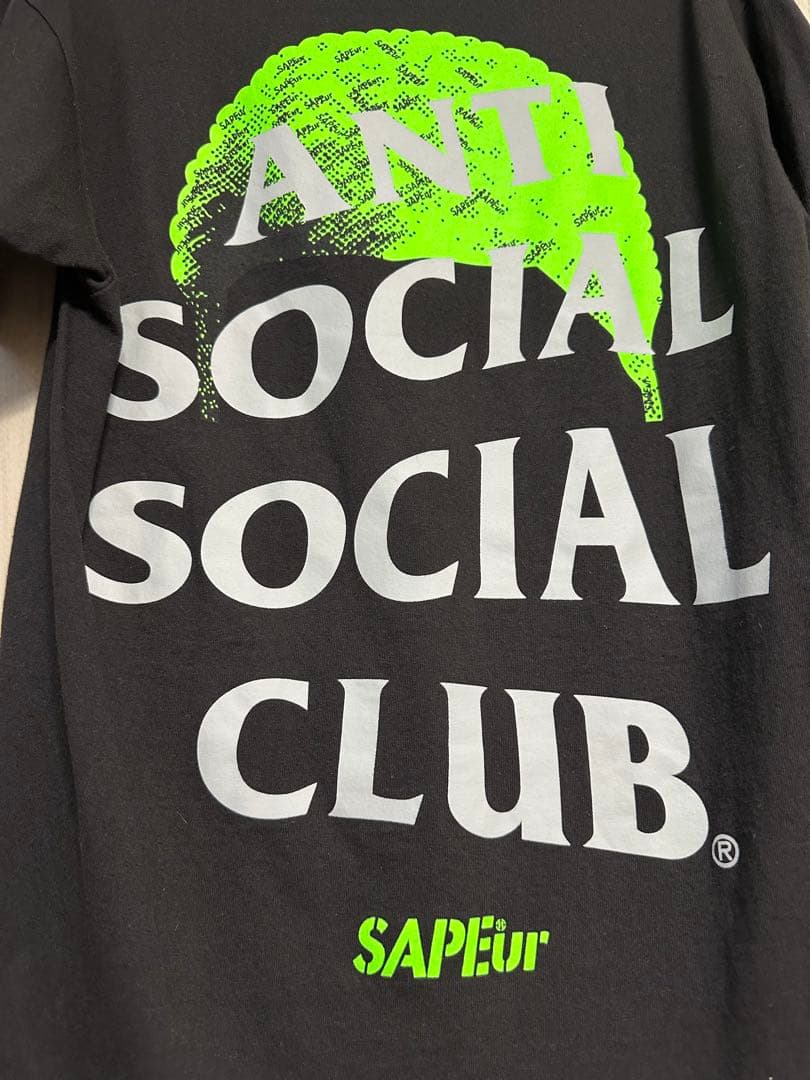 SAPEur ANTI SOCIAL SOCIAL CLUB コラボ　T 2回着