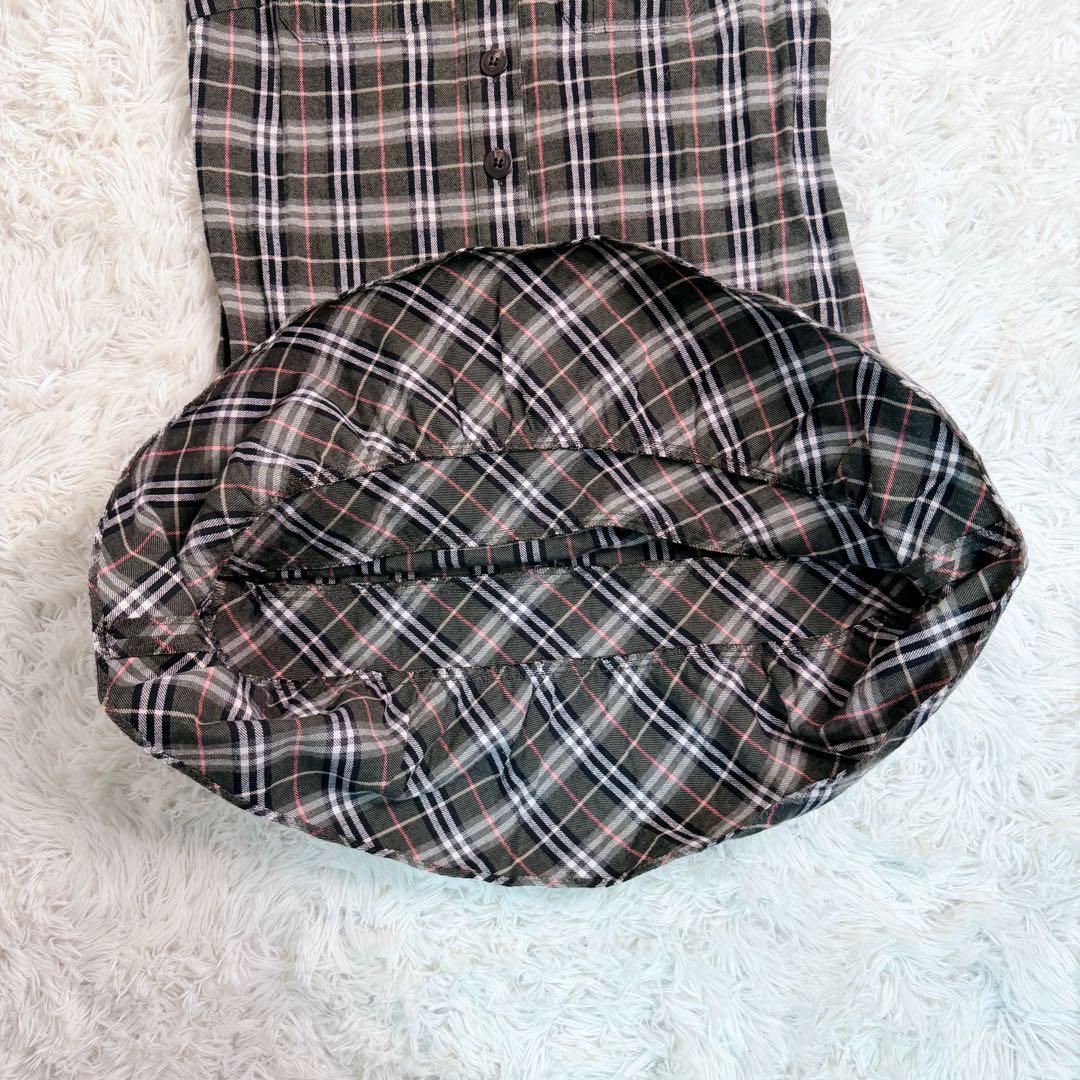 BURBERRY BLUE LABEL ワンピース ノバチェック ティアード