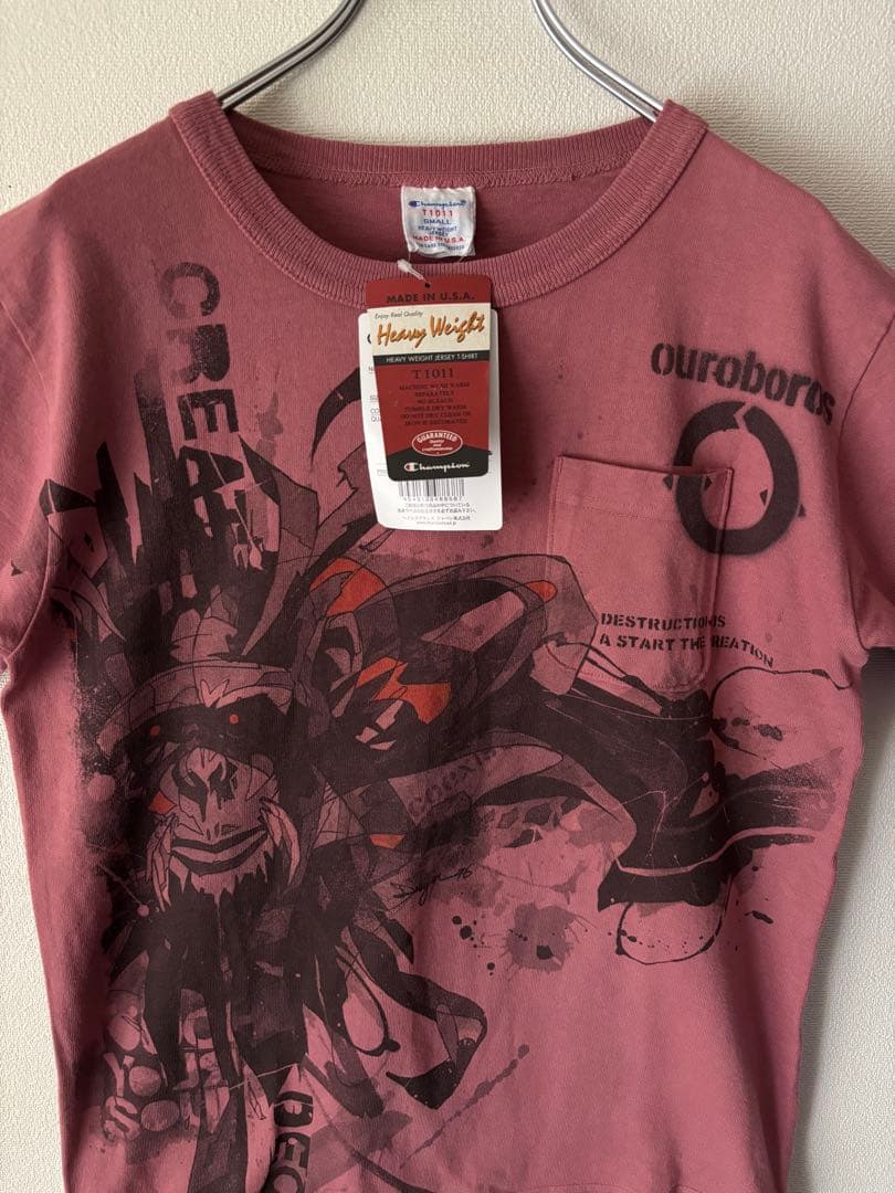 【限定100着】新品USA製チャンピオン×DRAGON76 Tシャツ
