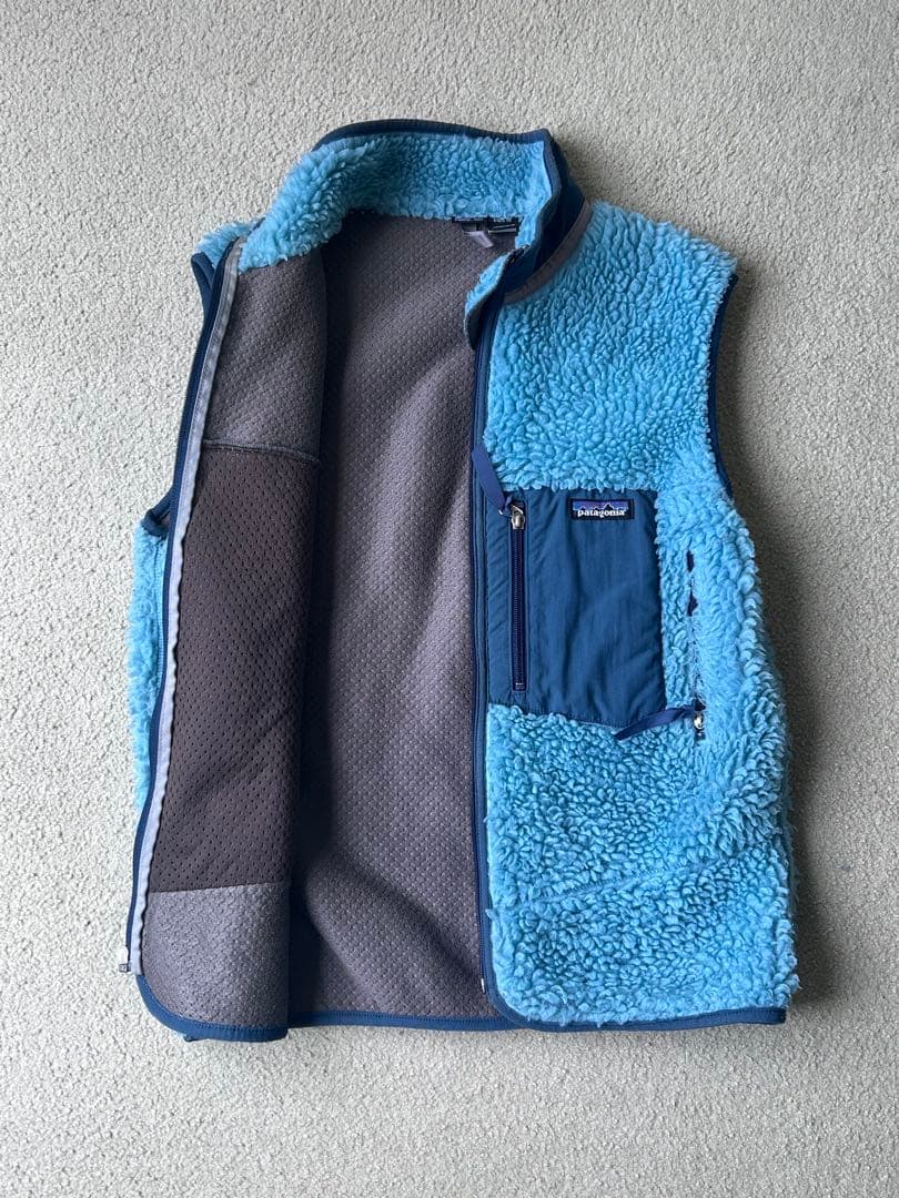 patagonia レトロX ベスト ヴィンテージUSA製 ターコイズブルー