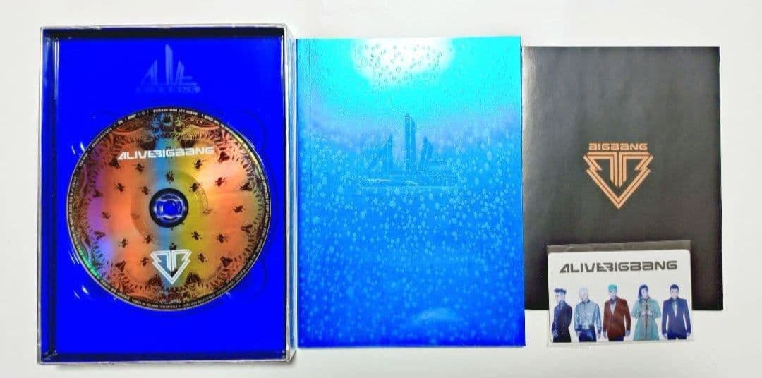 BIGBANG ALIVE 初回限定盤 CD メンバー ver. カード付き