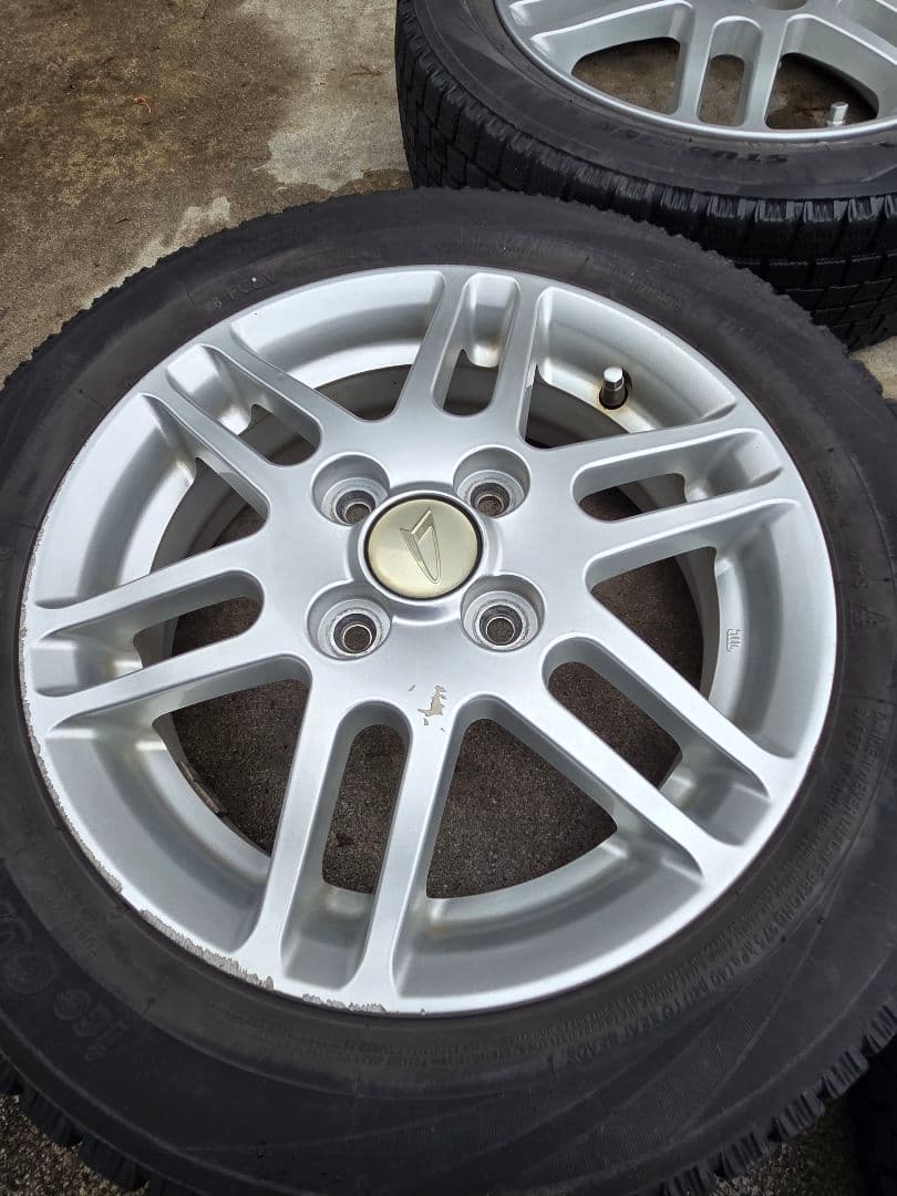 【スマン】14インチ アルミ 155/65R14 ホイール ダイハツ