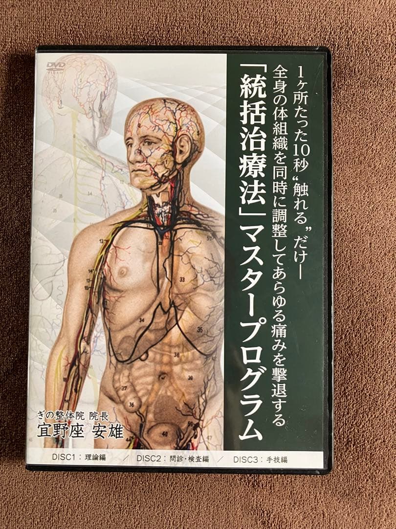整体DVD 徒手療法　「統括治療法」宜野座安雄　特典DISC付き！