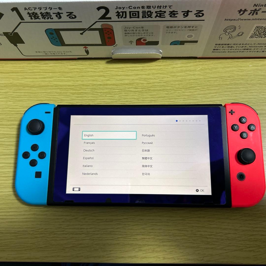 Nintendo Switch 本体　ポケモンレジェンドアルセウスカセット付き