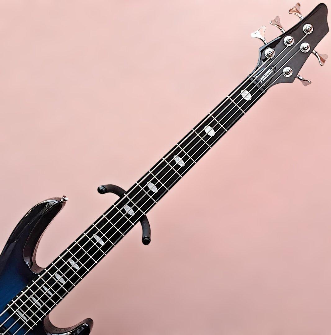 ■PLAYTECH 5弦ベース BASS AB520 Blueburst
