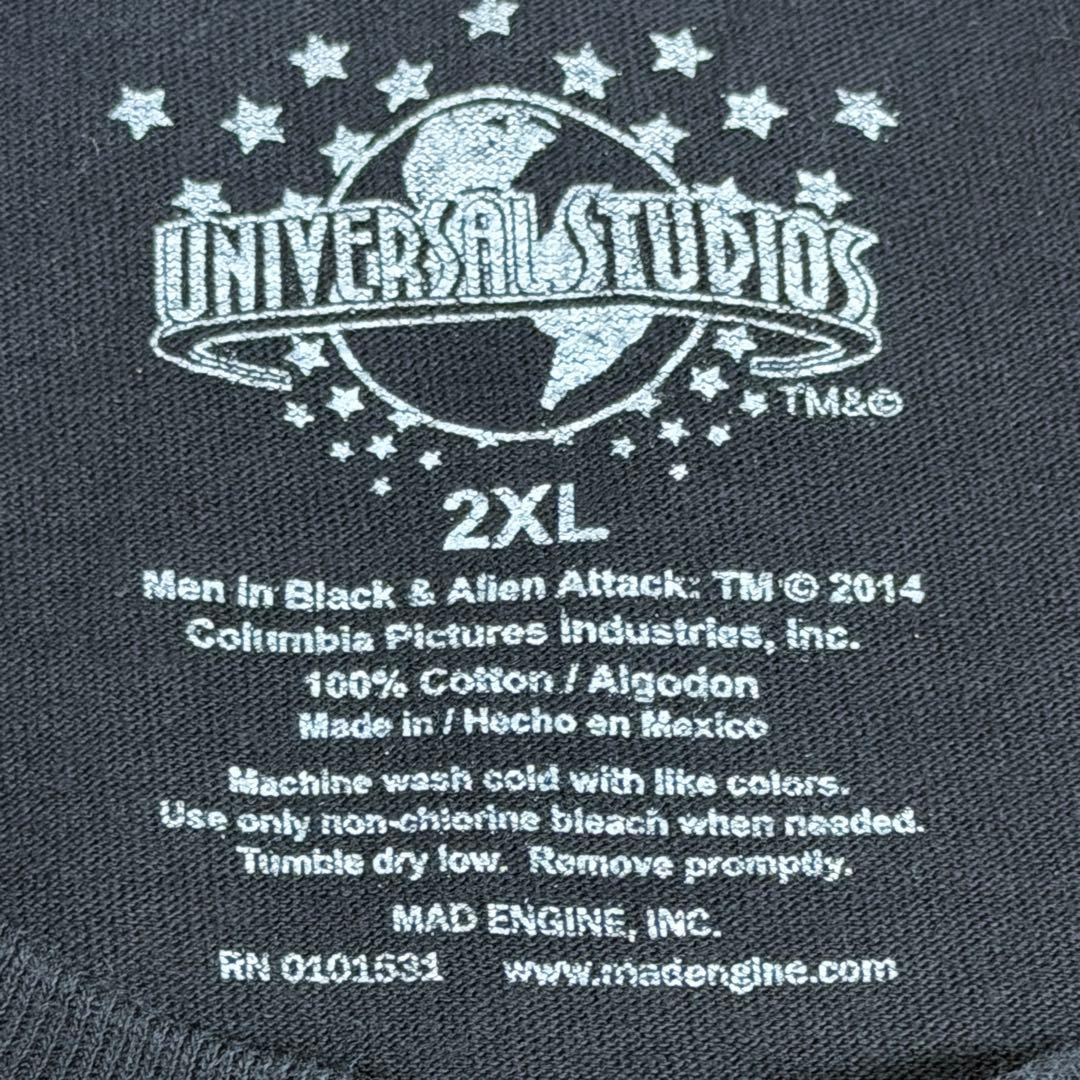 MIB パグ Tシャツ 2XL フランク 映画Tシャツ ムービーTシャツ2XL