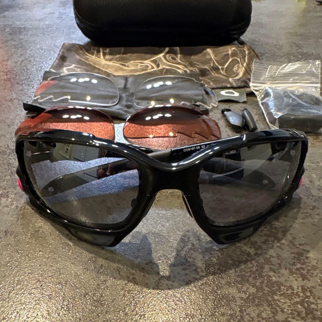 Oakley オークリー　Racing jacket サングラス　交換レンズ付き