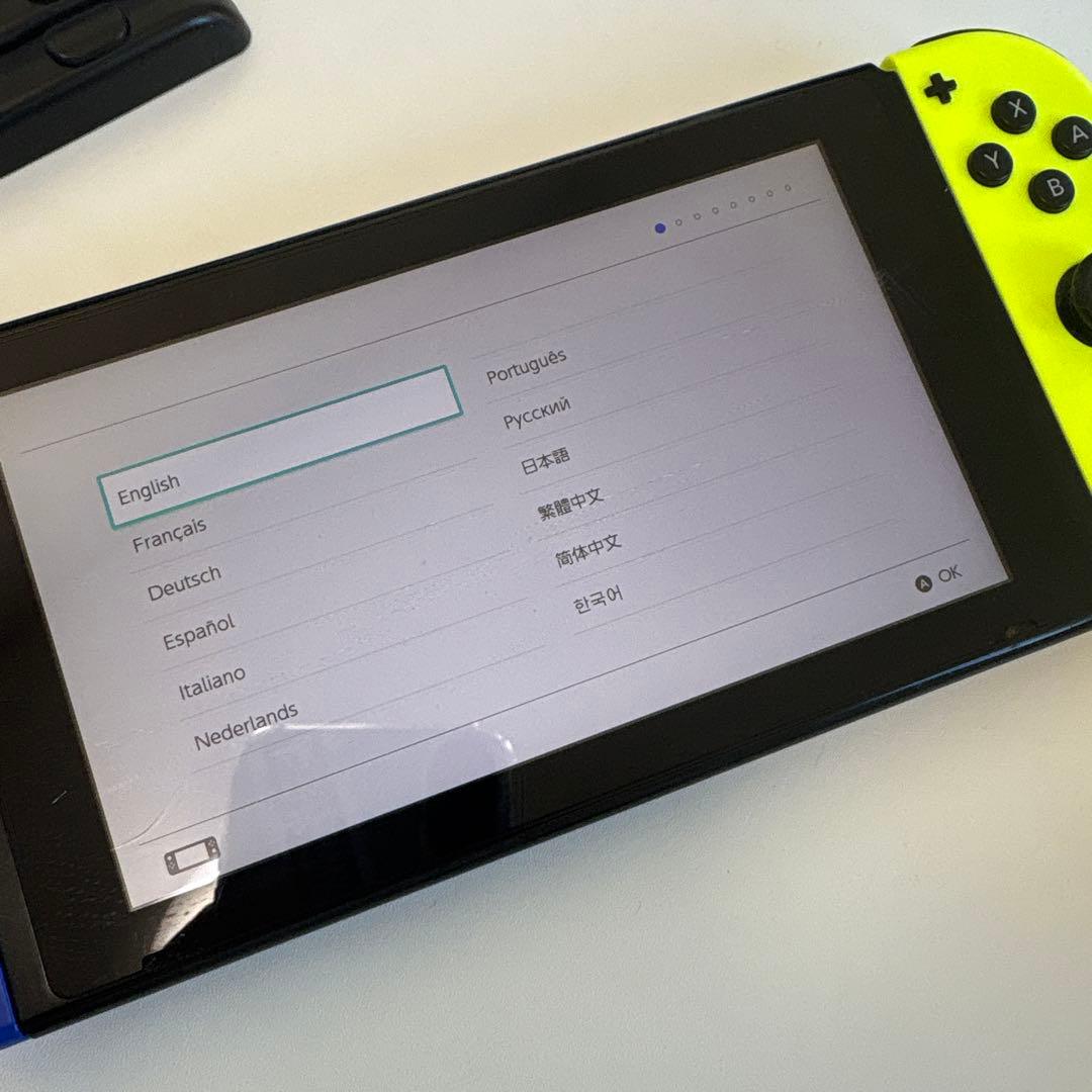 Nintendo Switch 本体 ネオンイエロー　ネオンブルー