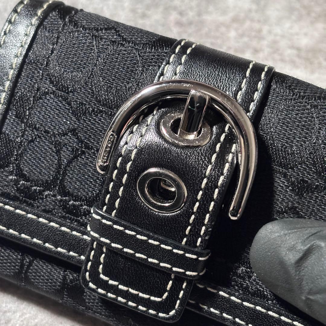 小物 Vintage Coach Soho Signature Wallet