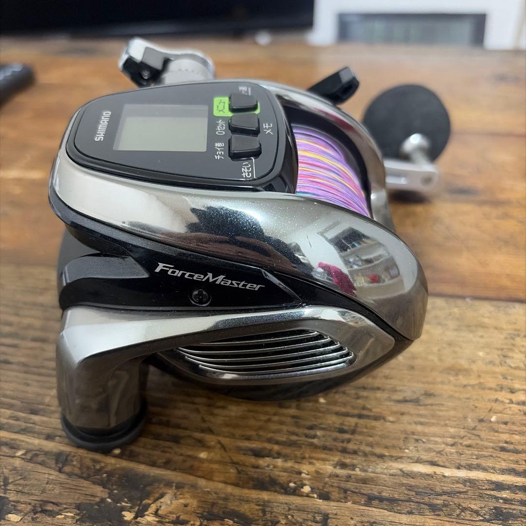 SHIMANO フォースマスター3000MK 電動リール デジタルディスプレイ
