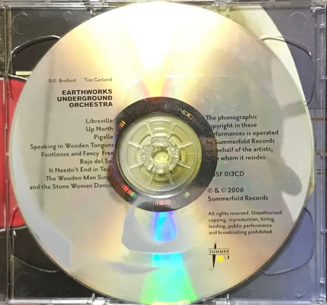 アースワークス・アンダーグラウンド・オーケストラ ビル・ブラッフォード 限定盤