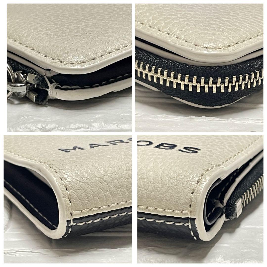 【美品】MARC JACOBSマークジェイコブス　コンパクト　折財布❤︎