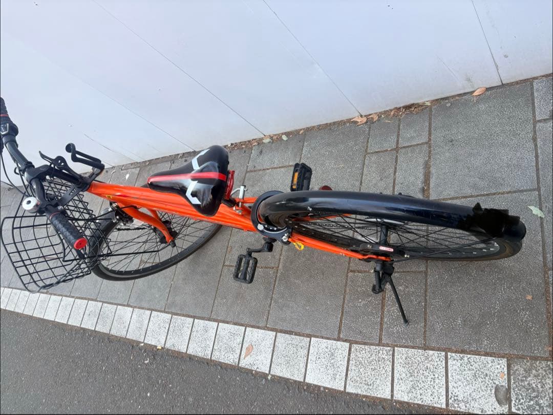 ジュニア　自転車　オレンジ　24インチ