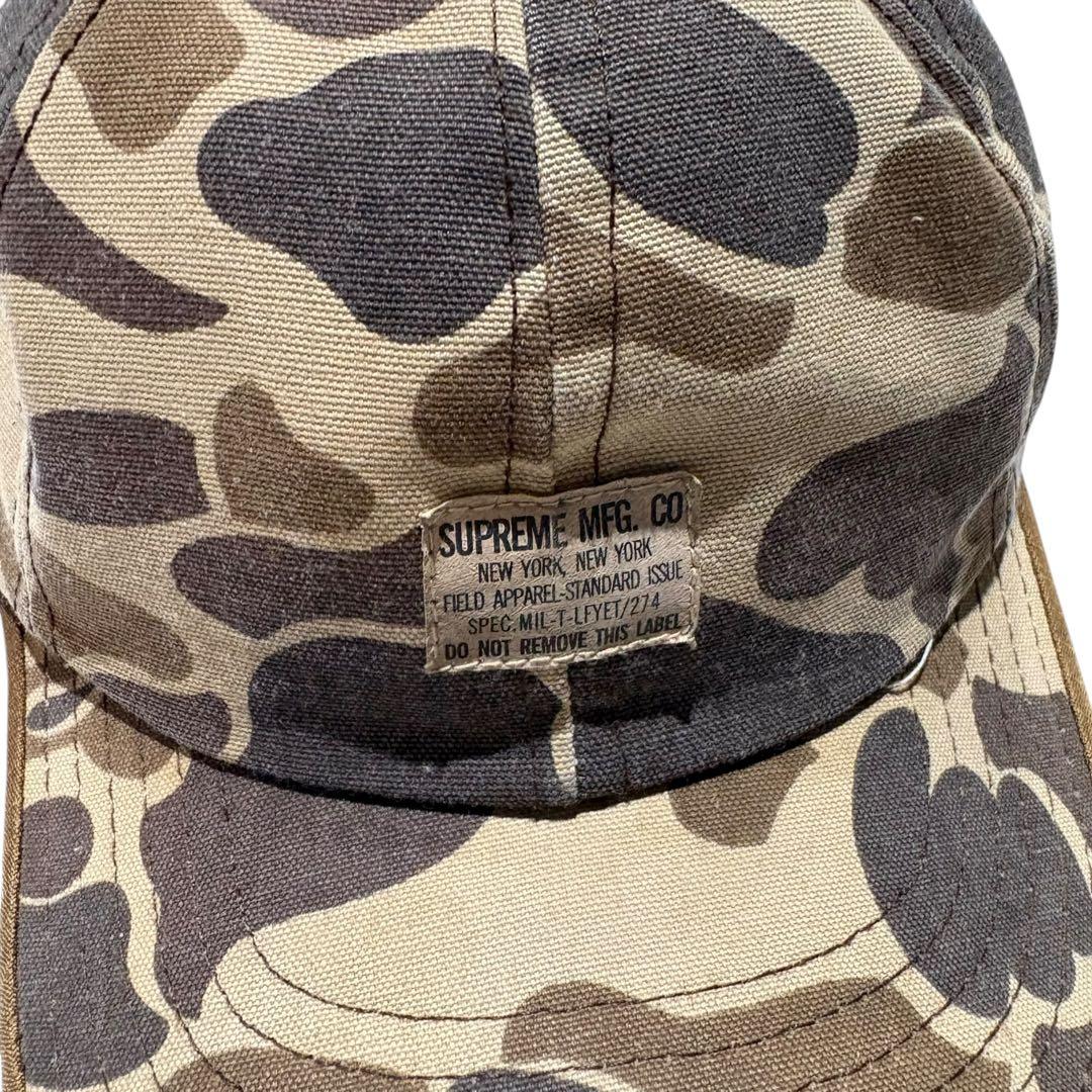 初期 SUPREME MFG. CO. カモフラージュキャップ 90s