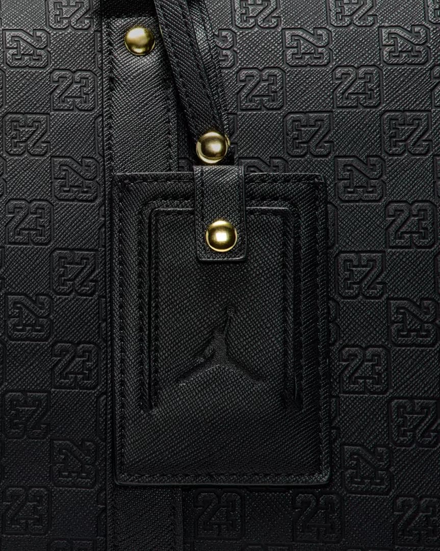 新品 ジョーダン モノグラム ダッフルバッグ 25L 黒金 HV2856-011