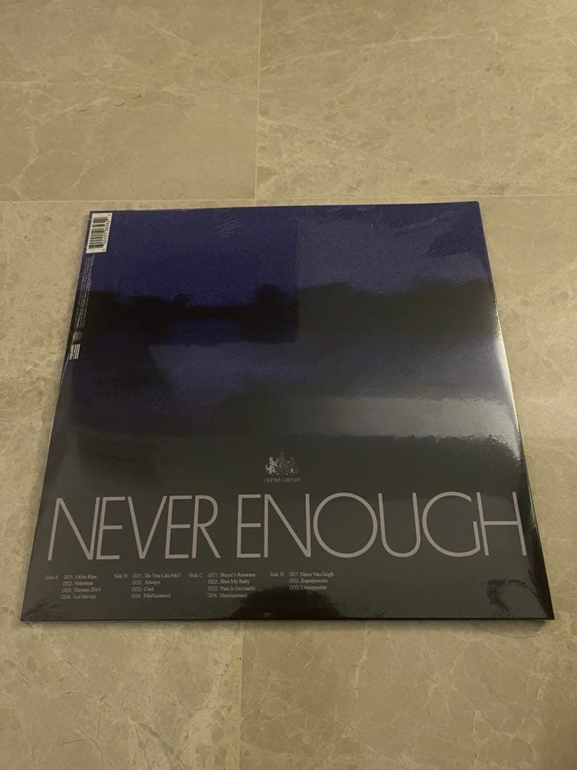 Daniel Caesar / NEVER ENOUGH 2LP 限定オレンジ盤