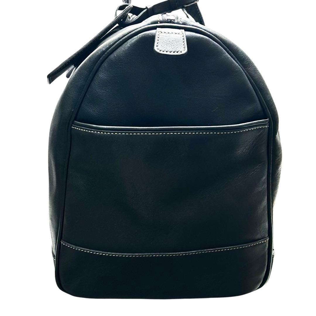 COACH コーチ　OLD COACH ボストンバッグ　本革　レザー　黒　大容量