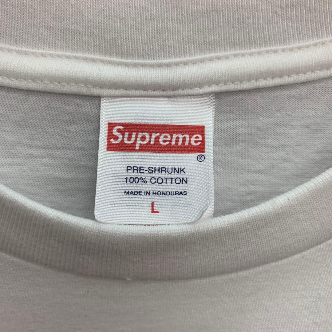 未使用 Supreme Hardcore Tee \"White\"