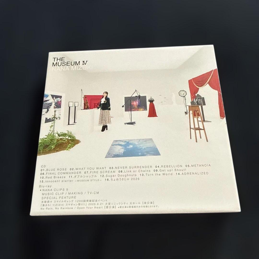水樹奈々 THE MUSEUM Ⅳ 初回限定盤 楽天ブックス特典付き