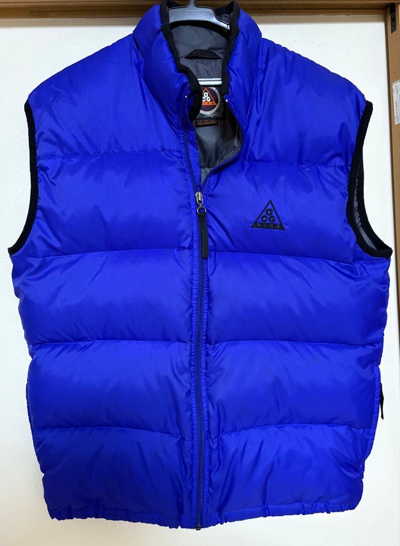 NIKE ACG ダウンベスト ブルー