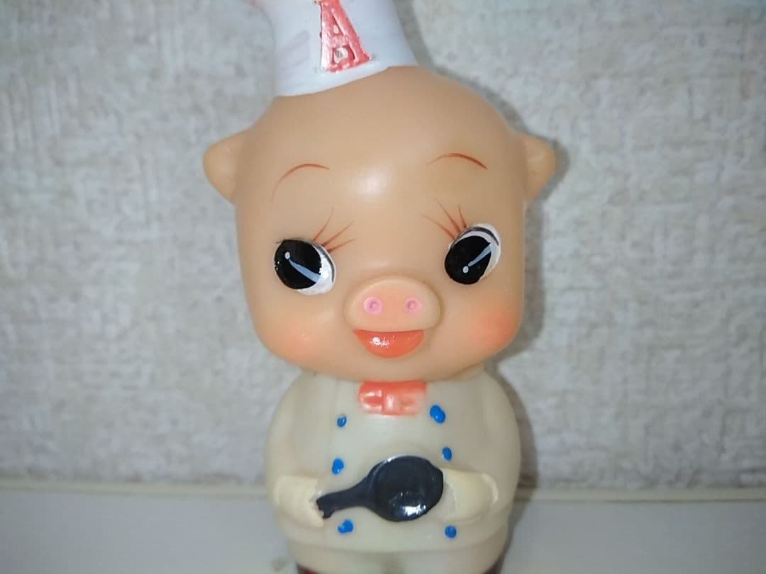 初代 エースコック 小さい　　　　ソフビ貯金箱
