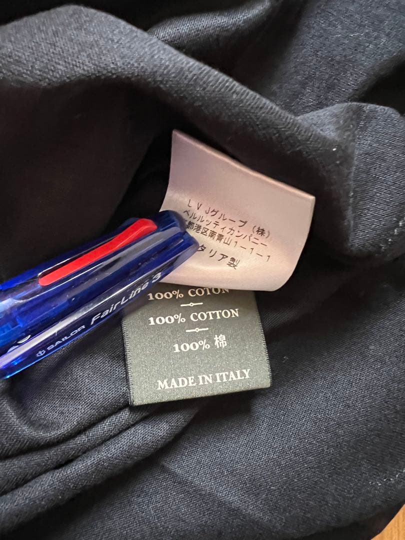 Berluti 黒 Tシャツ52