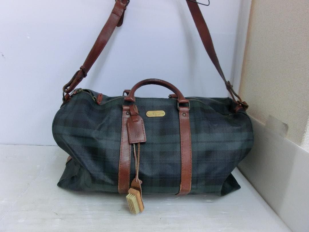 M817★Polo Ralph Lauren★ボストンバッグ★ダークグリーン