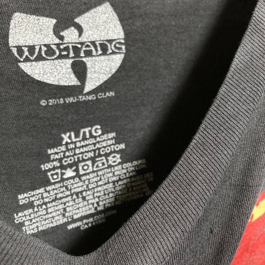 BSVC ラップ Tシャツ ウータンクラン WU TANG ヒップホップ 黒