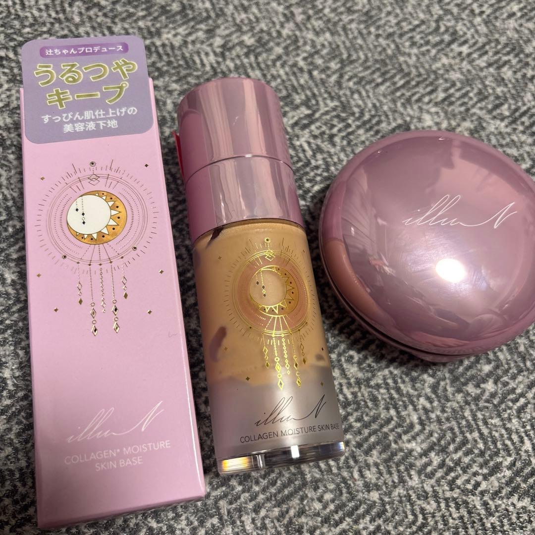 イリュン コラーゲンモイスチャースキンベース クッションファンデ ミルク