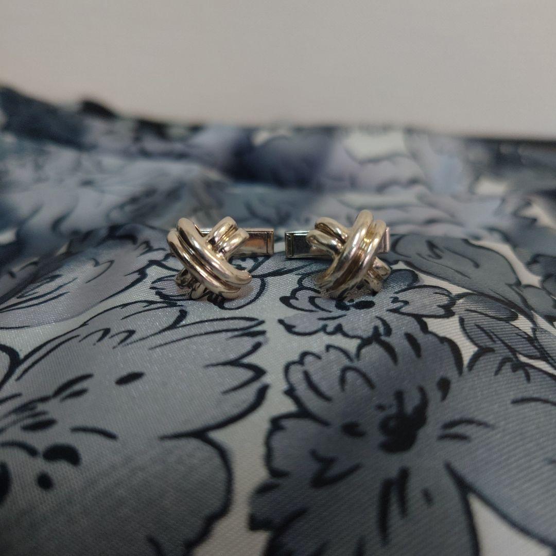 Tiffany & Co. クロスデザインカフリンクス