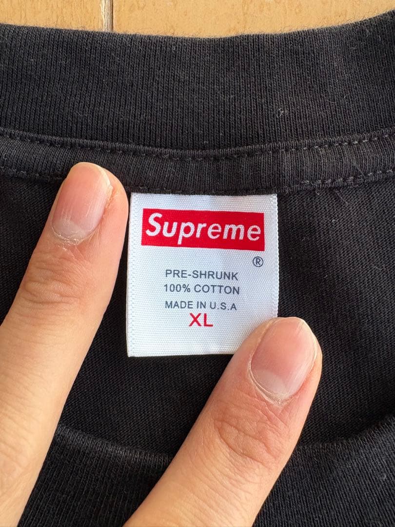 Supreme バンダナ柄ロゴ Tシャツ XL