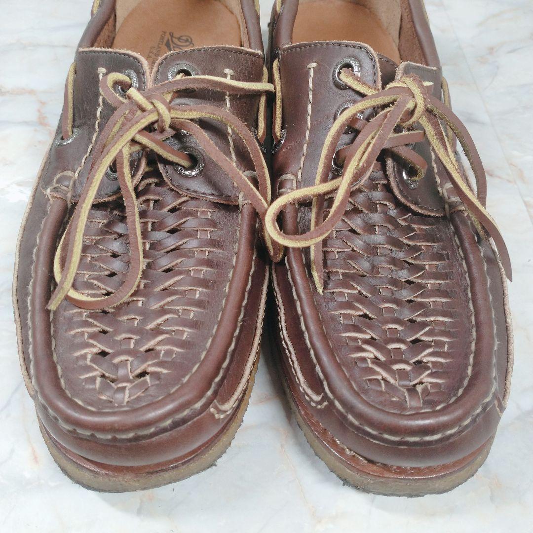 Danner ダナー デッキシューズ ウーブンモック 編み込み 本革 26cm